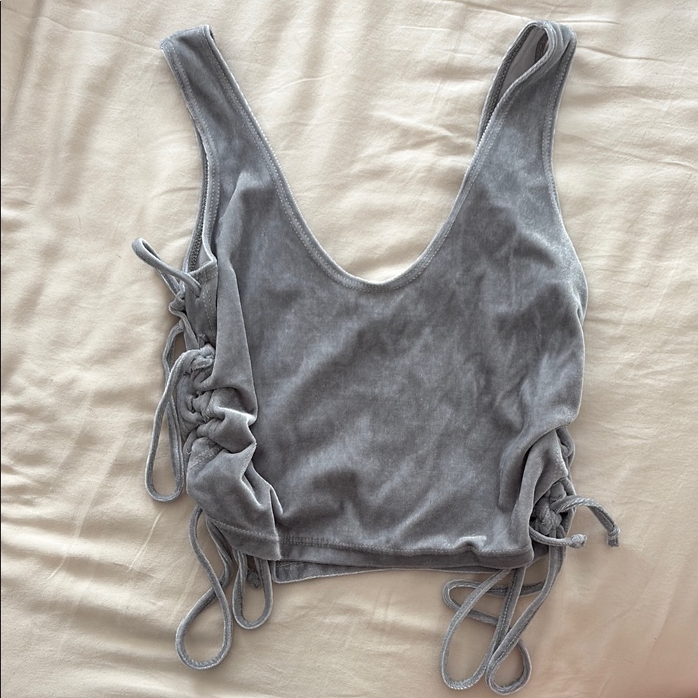 Velvety Ruched Women's Tank